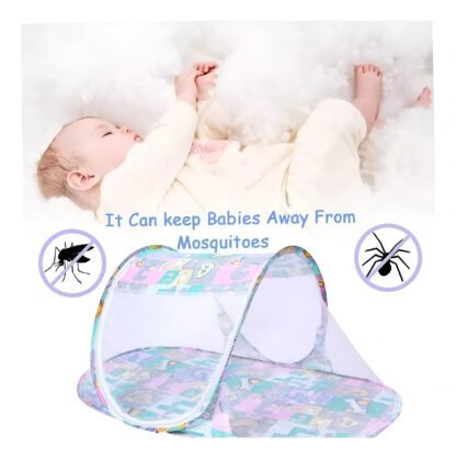 Toldillo Mosquitero Plegable Para Bebés - Imagen 6