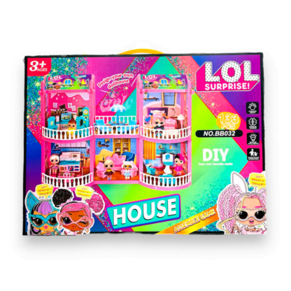 Casa Armable de Muñecas de LOL con Accesorios - Imagen 2