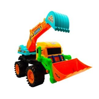 Carro Camion Retroexcavadora Grande Construccion