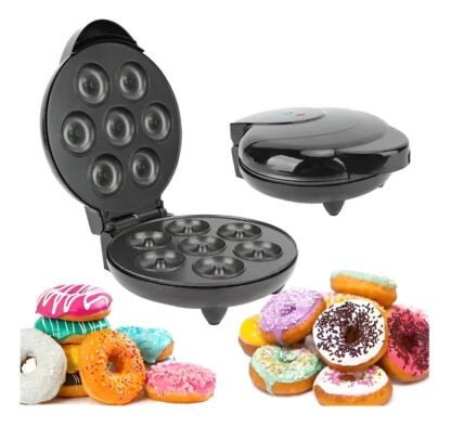 Maquina Mini 7 Donas Antiadherente Donut