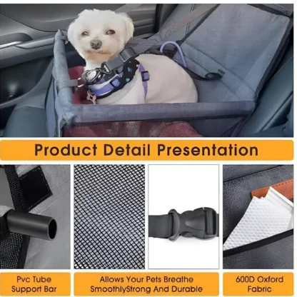 Asiento Elevador Plegable para Mascotas Pequeñas - Imagen 5