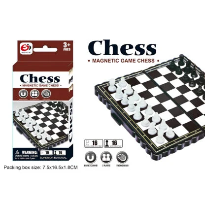 Ajedrez Mini Magnético Portátil - Imagen 4