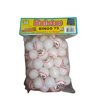 Balotas Para Bingo Profesional Grande
