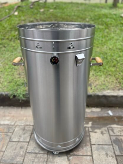 Barril Ahumador Extragrande Acero Inoxidable - Imagen 8