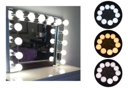 Kit De Luces Led Para Espejo Tocador 10uds - Imagen 2