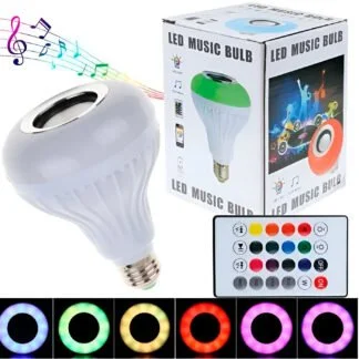 Bombillo Parlante LED Multicolor Bluetooth