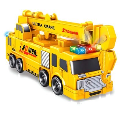 Carro Camion Construccion Robot Transformers - Imagen 2