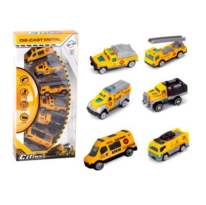 Colección de 6 Modelos de Carros Mixtos