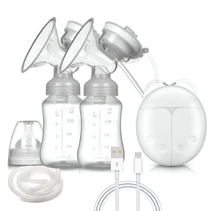 Fular Cargador Bebe+Extractor De Leche Materna - Imagen 2