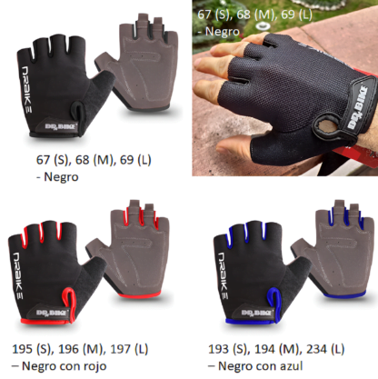 Guantes Cortos para Gimnasio