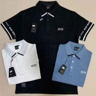 Camiseta Tipo Polo Hugo Boss para Hombre