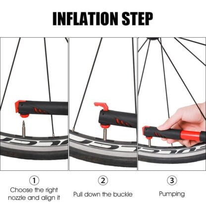 Inflador De Bicicleta y/o Balones Con Soporte - Imagen 5