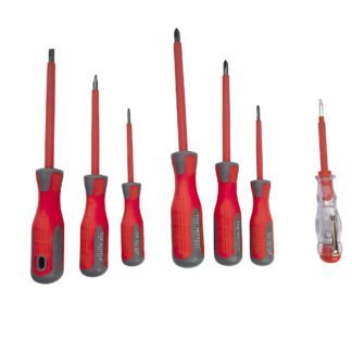 Juego Destornilladores Electricidad x 7 Piezas