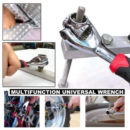 Llave Multifuncional 48 en 1 con Cabezal Giratorio de 360° - Imagen 4