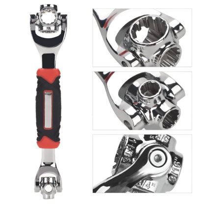 Llave Multifuncional 48 en 1 con Cabezal Giratorio de 360° - Imagen 5