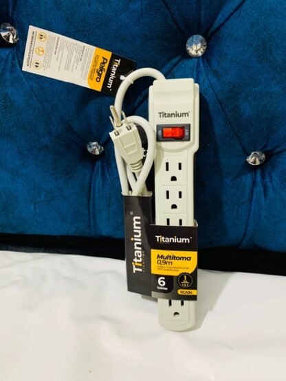 Multitoma Eléctrica de 6 Salidas x 90 cms - Imagen 6