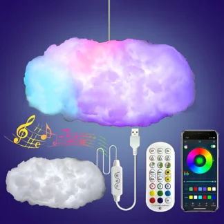 Nube Luz Led Multicolor Decorativa