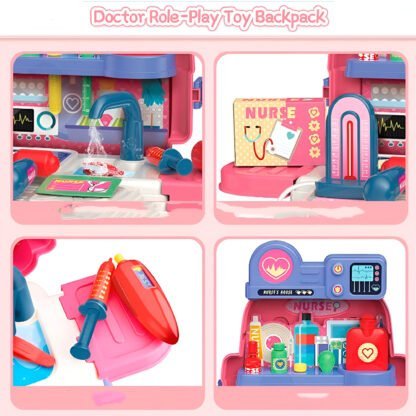 Casa De Doctora Maleta Portátil Niña - Imagen 3