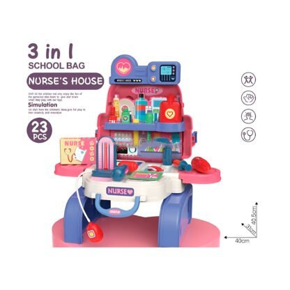 Casa De Doctora Maleta Portátil Niña - Imagen 5