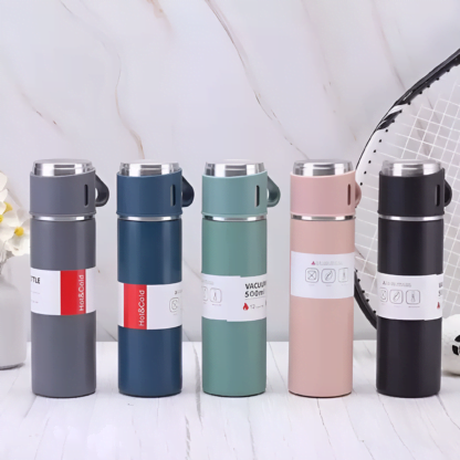 Termo Bebidas Calientes Frías 500ml Acero. Estuche Elegante - Imagen 4