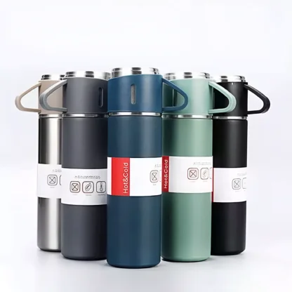 Termo Bebidas Calientes Frías 500ml Acero. Estuche Elegante - Imagen 5