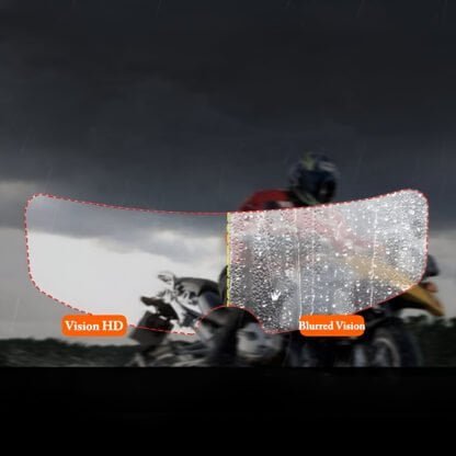 Visor Antiempañante Para Casco De Moto - Imagen 2