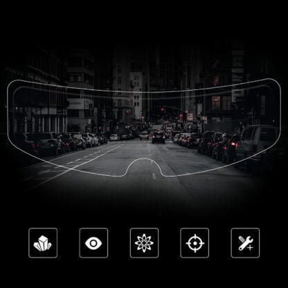Visor Antiempañante Para Casco De Moto - Imagen 6