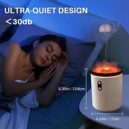 Humidificador de Volcán Aromaterapéutico - Imagen 2
