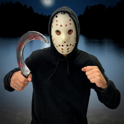 Máscara Asesino Jason Halloween - Imagen 3