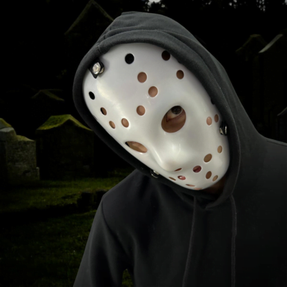 Máscara Asesino Jason Halloween - Imagen 4