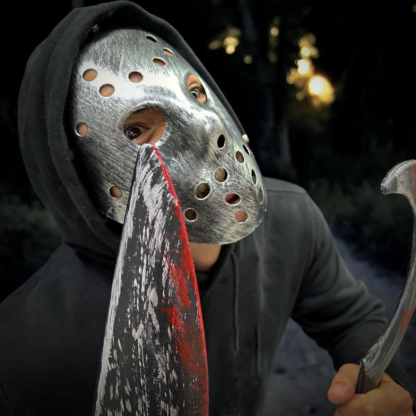 Máscara Asesino Jason Halloween - Imagen 6