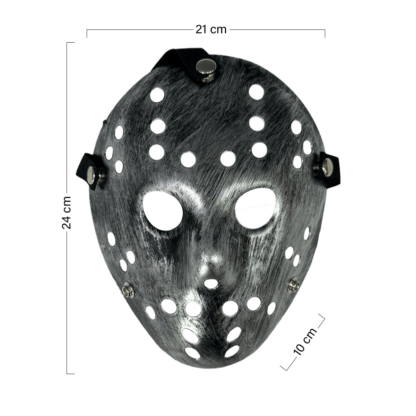Máscara Asesino Jason Halloween - Imagen 7