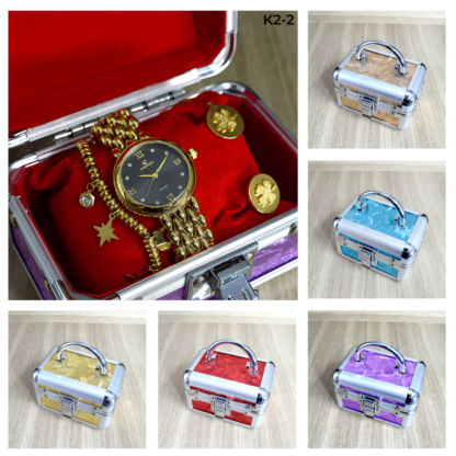 Reloj Chaxigo + Pulseras en  Estuche Metálico - Imagen 2