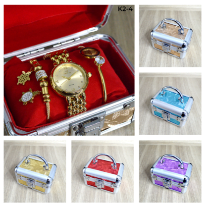 Reloj Chaxigo + Pulseras en  Estuche Metálico - Imagen 3