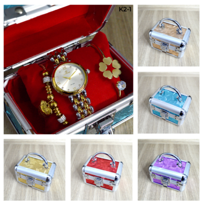 Reloj Chaxigo + Pulseras en  Estuche Metálico - Imagen 4