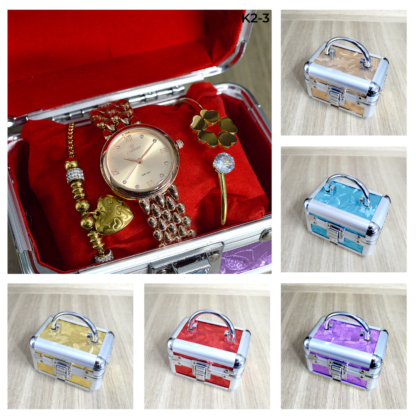 Reloj Chaxigo + Pulseras en  Estuche Metálico - Imagen 5