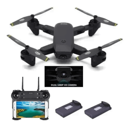 Drone Dm107s Plegable Doble Cámara Wifi