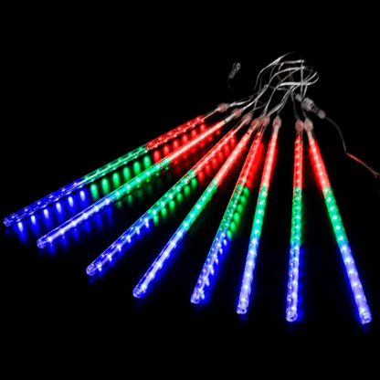 Luces Led Meteoro Solares Navidad 3 Mts - Imagen 8