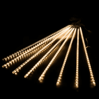 Luces Led Meteoro Solares Navidad 3 Mts - Imagen 9