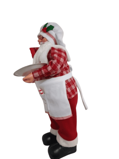 Papa Noel Decorativo 65cms Chef - Imagen 2