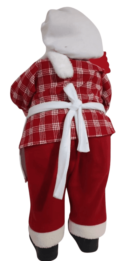 Papa Noel Decorativo 65cms Chef - Imagen 3
