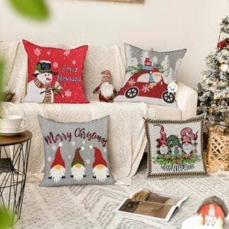 Funda De Cojín Navidad Decoración