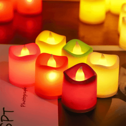 Velas Led de Colores x 24 Uds - Imagen 4