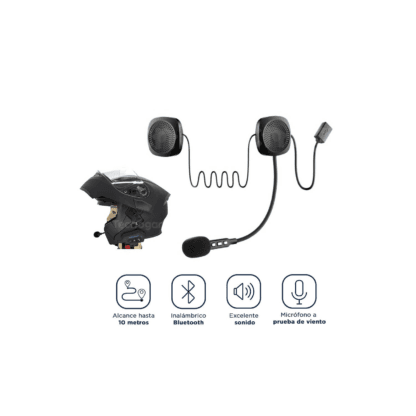Intercomunicador Auriculares Casco