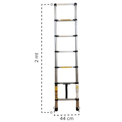Escalera Telescópica Extensible 6 Pasos - Imagen 8