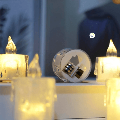 Velas Led Efecto Cristal - Imagen 9