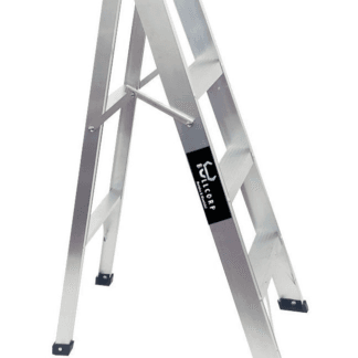 Escalera Tijera Aluminio 4 Pasos 120cms